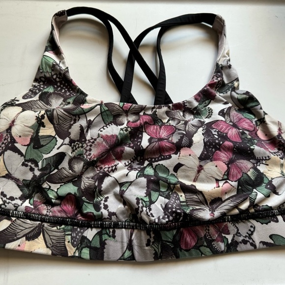 Lululemon Energy So Fly Butterfly Bra Size 6 - Picture 3 of 5